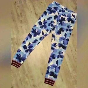 Aerie Chill Floral Legging Striped Cuff